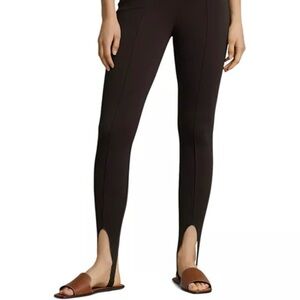 Polo Ralph Lauren Black Stirrup Women's Leggings